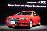 アウディ、主力モデルの新型A4を日本で発表