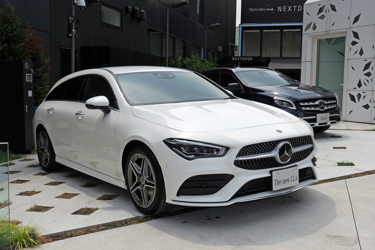 メルセデス・ベンツCLA250 4MATICシューティングブレーク（エクステリア）