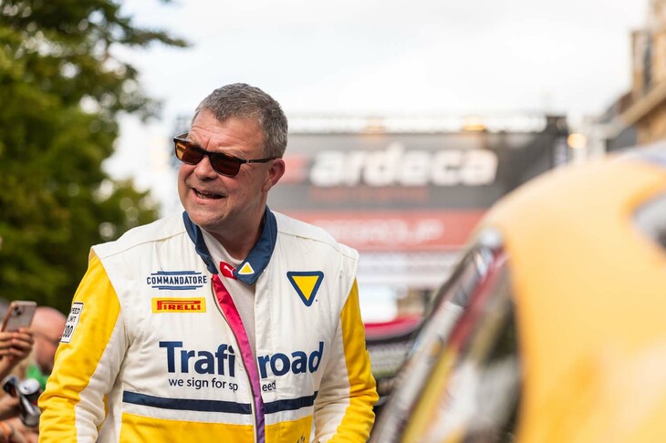 こちらがステファン・プレヴォ。長年にわたり、WRCをはじめ世界中のラリーでさまざまなドライバーと組んできた大ベテラン。