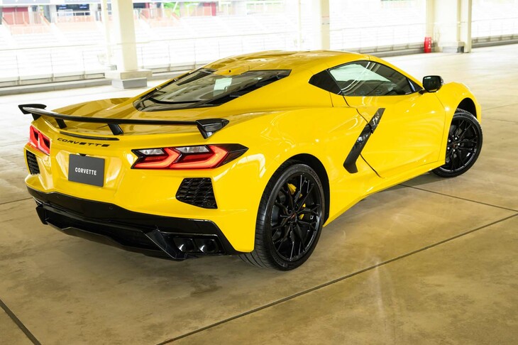 シボレー・コルベット イエロージャケットエディション（写真：ゼネラルモーターズ・ジャパン）