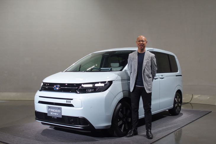 3代目「フリード」の開発責任者を務めた本田技研工業 電動事業開発本部 BEV開発センターの安積 悟（あづみ さとる）さん。