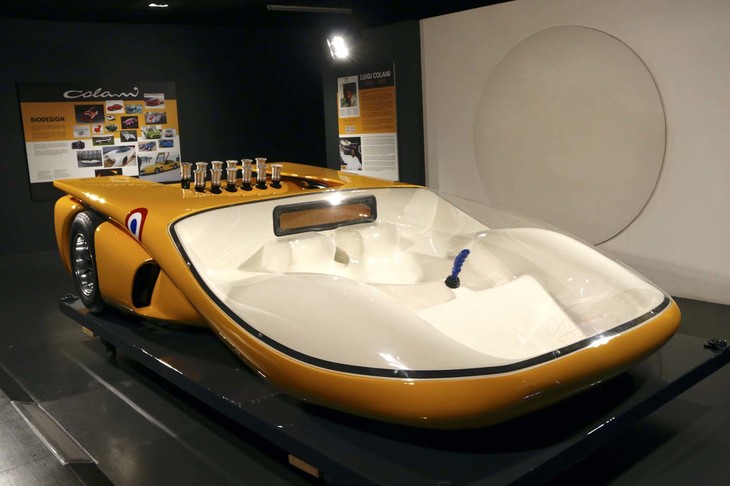 トリノ自動車博物館（MAUTO）で特別公開されたルイジ・コラーニ氏の「ミウラ ルマンコンセプト」。