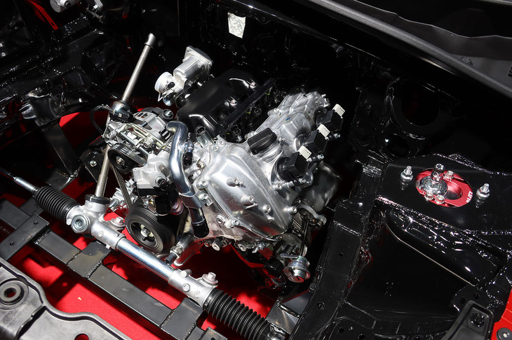 ダイハツK-OPENランニングプロト2