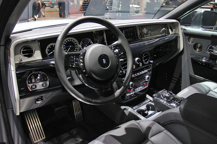 ロールス・ロイス・ファントム（インテリア）