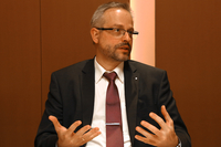 複数のメディアが参加したグループインタビューでは、「『ゴルフ』のディーゼル車を日本で販売する予定はあるか」との質問も。対するポット氏は、「それはフォルクスワーゲン グループ ジャパン（日本法人）が決めること」とおどけてみせた。