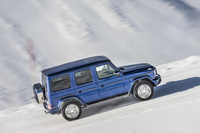 新型「G350d」が搭載するディーゼルエンジンは、最高出力286ps/3400-4600rpm、最大トルク600Nm/1200-3200rpmを発生する。