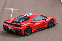 フェラーリ史上最もパワフルな量産V8モデルとなる「488ピスタ」。そのターボエンジンは、最高出力720psを発生する。