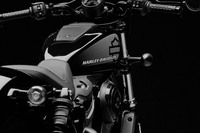 リアのツインショックやシングルシートが往年の「スポーツスター」を想起させる。