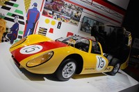 1968年「ダイハツP-5」。FRPボディー＋特殊鋼管スペースフレームの組み合わせである。