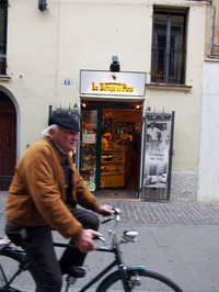 筆者が訪れたベーカリー「ラ・ボッテーガ・デル・パーネ」。