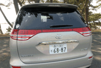 写真をクリックするとシートが倒れるさまが見られます。