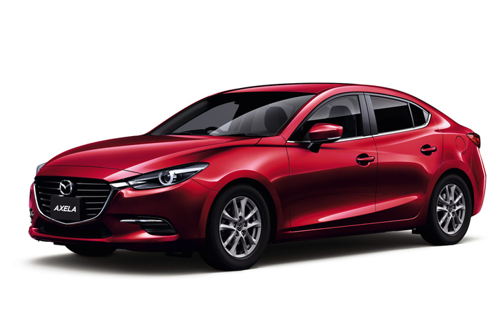 こちらは現行型「アクセラセダン」。
	永福：「……似てるなあ」
	ほった：「これは言い逃れできませんね」