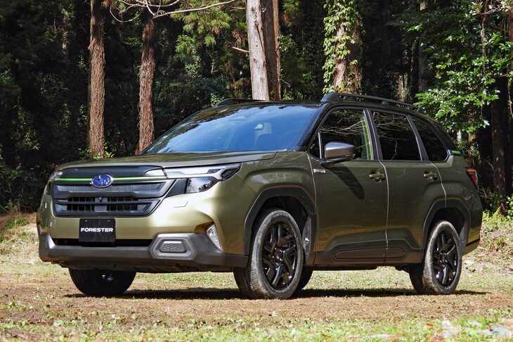 スバル・フォレスターX-BREAK S：HEV EX（エクステリア）