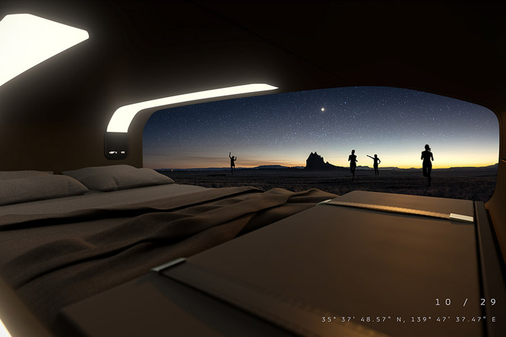 今回、「ジャパンモビリティショー2025」に関する発表に際し、三菱自動車が公開したイメージ。