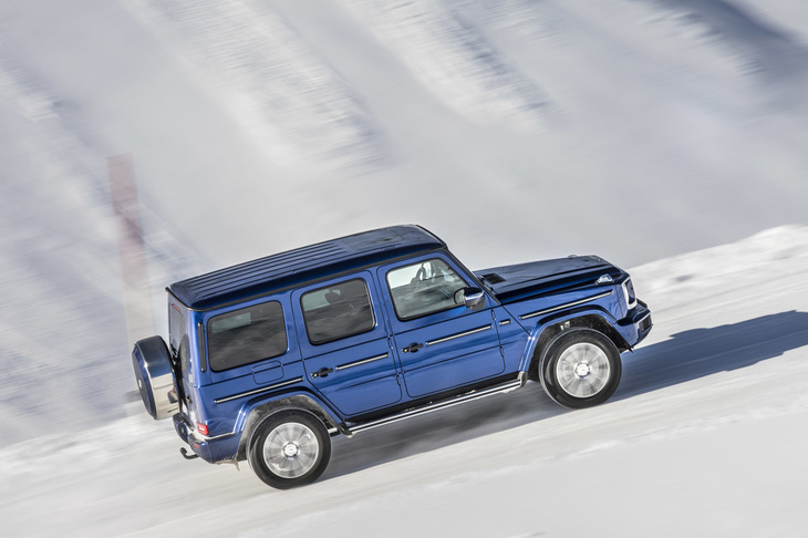 新型「G350d」が搭載するディーゼルエンジンは、最高出力286ps/3400-4600rpm、最大トルク600Nm/1200-3200rpmを発生する。