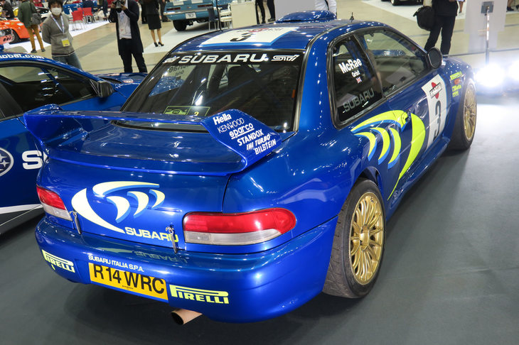 スバル・インプレッサ555 WRC（1998年）／主催者展示コーナー