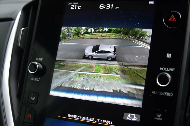 マルチビューモニターは「ST-H」にのみ標準で、他グレードではオプション。