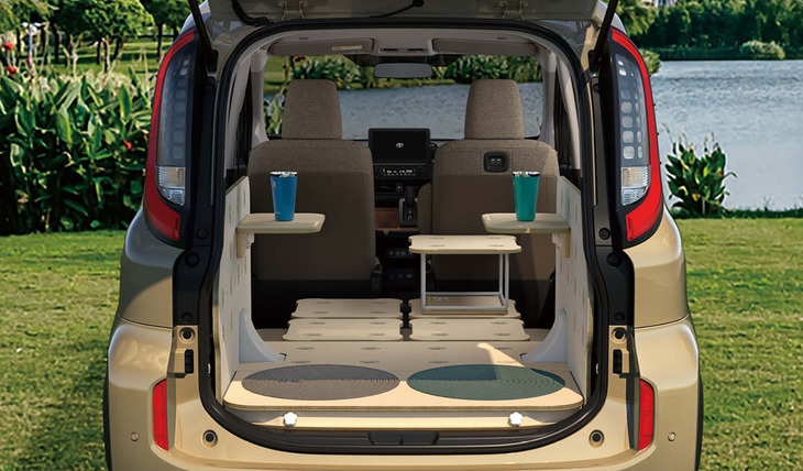 セットオプション「コンフォート」の使用イメージ。