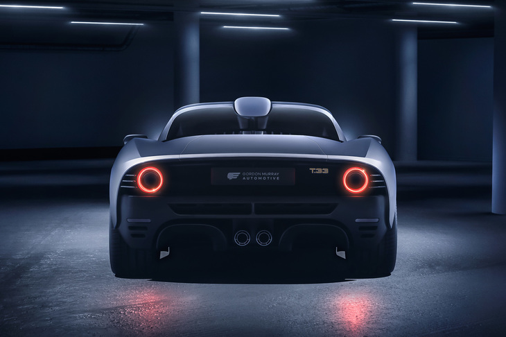 ゴードン・マレーT.33（リアビュー）