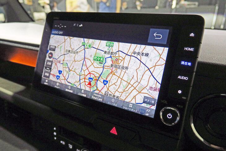 ホンダN-BOXカスタム（ナビゲーションシステム）