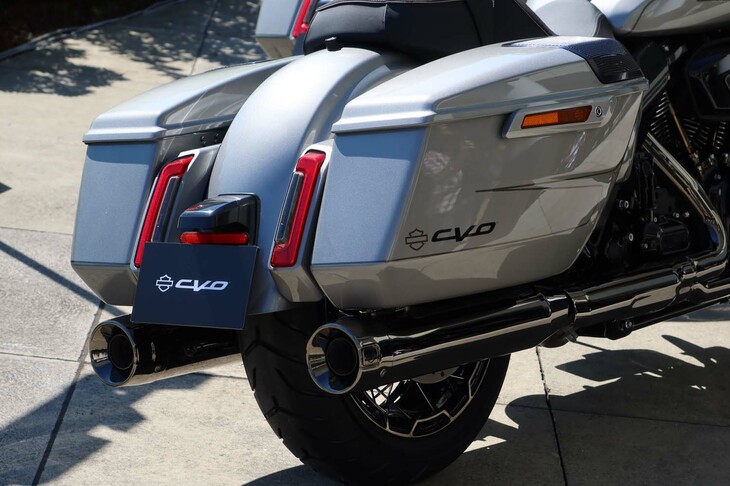 ハーレーダビッドソンCVOストリートグライド（リアまわり）