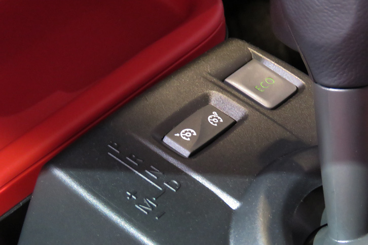 ルノー・トゥインゴ インテンス（センターコンソール）