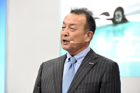 日本および世界におけるBYDの業績について語る東福寺氏。