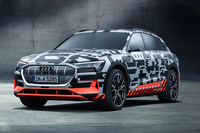 【ジュネーブショー2018】発売は2018年末、アウディが市販EV「e-tron」のプロトタイプを発表