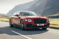 2021年にデリバリーが始まるという「フライングスパー」のV8エンジン搭載モデル。