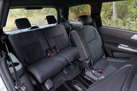 3列目の様子。スポーティ仕様でありながら、しっかり7人乗れるのがウリだ。