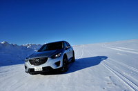 マツダの新世代AWD車雪上試乗会【試乗記】の画像