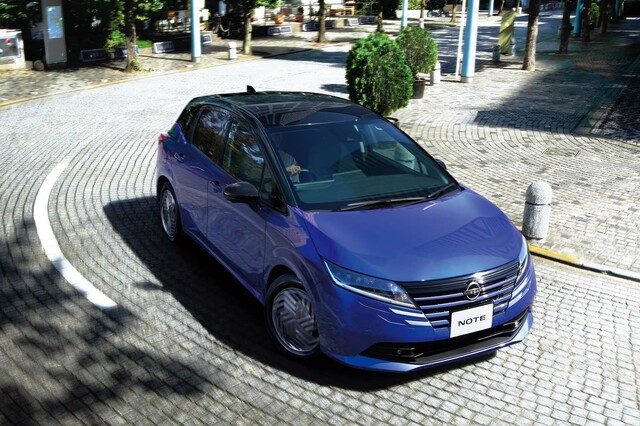 日産が「ノート」の仕様を変更 フロントフェイスをリニューアル