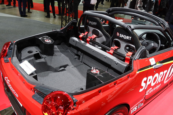 ダイハツK-OPENランニングプロト2