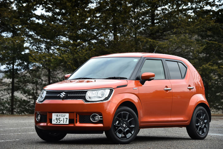 2015年の東京モーターショーでお披露目された「スズキ・イグニス」。2016年1月に発表され、同年2月に発売された。