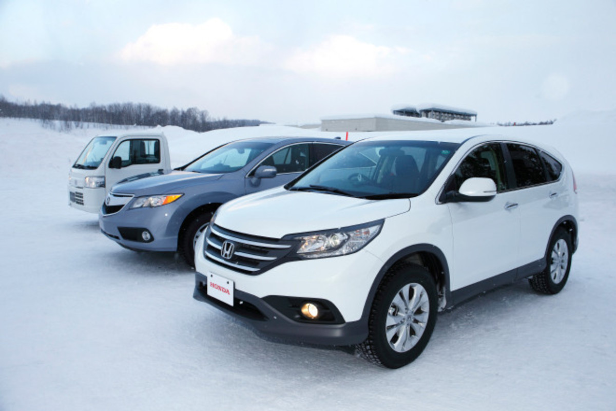 ホンダ鷹栖テストコース雪上試乗会 ビジュアル18枚 画像 写真 Webcg