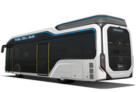 【東京モーターショー2017】トヨタが燃料電池バスのコンセプトモデルを発表の画像