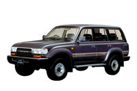 「トヨタ・ランドクルーザー」（80系）。