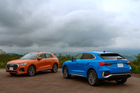 人気のコンパクトSUVである「Q3」。新型は2020年夏に日本に導入された。