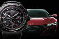 セイコーから「ホンダNSX」とのコラボウオッチが登場