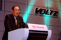 
	トヨタ自動車の張富士夫社長
	 