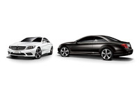 メルセデスのCLクラスにdesignoカラーの限定車の画像