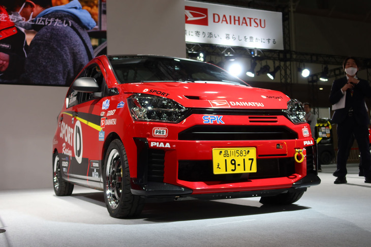 ダイハツ・ミラ イース モータースポーツ参戦車