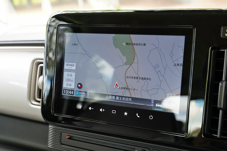 スズキ・ワゴンRスマイル ハイブリッドX（インフォテインメントシステム）