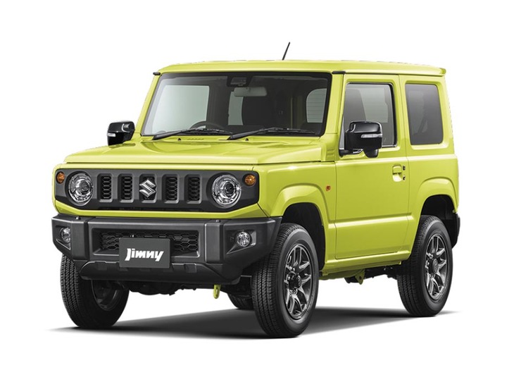 「ジムニーXC」（キネティックイエロー）