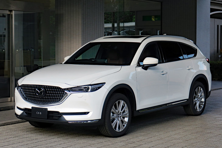 マツダCX-8 XDエクスクルーシブモード（エクステリア）