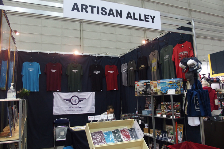 ARTISAN ALLEYのブース。