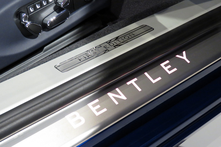 ベントレー・コンチネンタルGT（サイドシル）