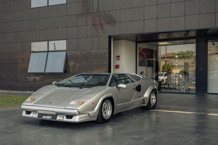 ランボルギーニの歴史的なモデルを守り未来へとつなげるのが、同社のポロストリコの役目。具体的には車両のレストアや部品の復刻、技術関連資料の保存などを行ってきた。