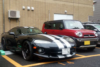 百合丘の駐車場にて、「スズキ・ハスラー」とのツーショット。……軽自動車と買い換えてやろうかコノヤロー。