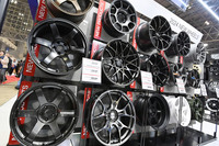 今回会場に持ち込まれたホイールは約140本。プロトタイプのモデルを含め、20製品を超える新作ホイールを展示している。